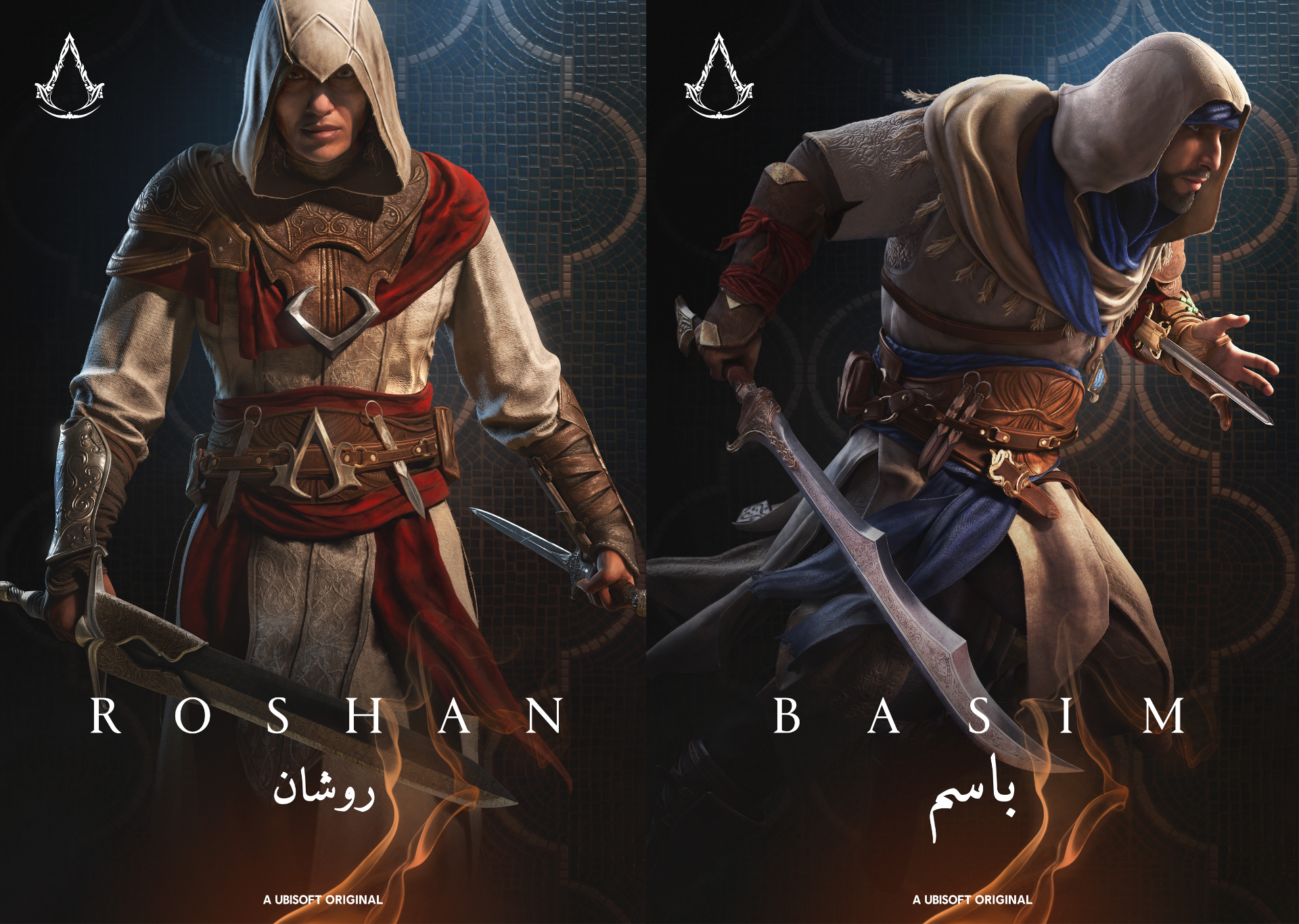 Assassin's Creed Mirage Art Direction styleguide Branding