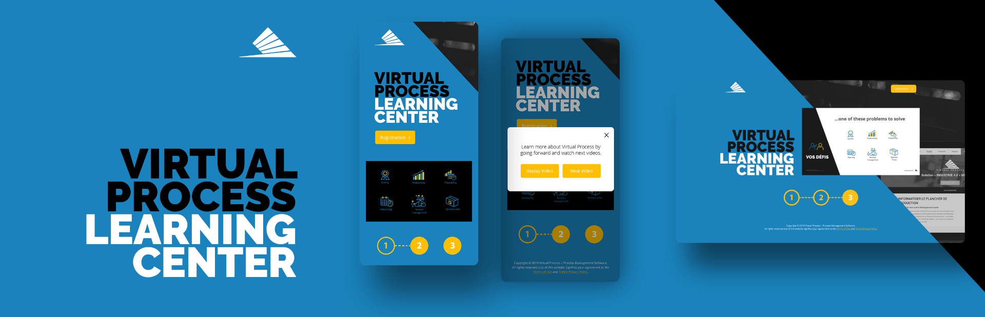 Virtual Process Leadning Center UI